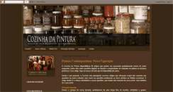 Desktop Screenshot of cozinhadapintura.com